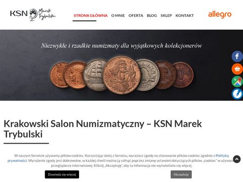 Ksngibon.pl skup monet Kraków