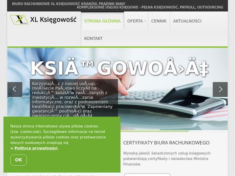 Ksiegowosc-krakow.pl biuro rachunkowe XL