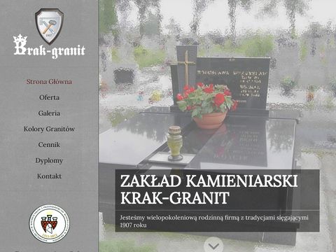 Krak-Granit grobowce z marmuru Kraków