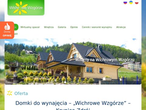 Krynica-domki.net domek w górach do wynajęcia