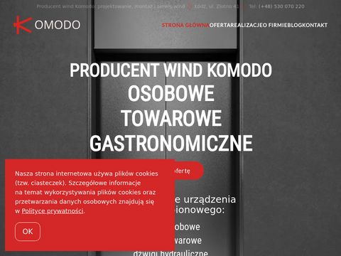 Komodo-windy.pl montaż i serwis