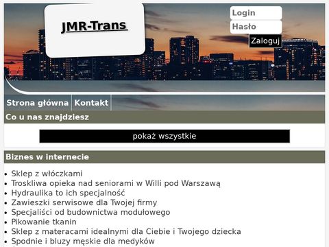 JMR-Trans wynajem kruszarek Warszawa