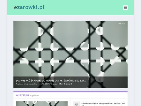 Ezarowki.pl oświetlenie energooszczędne
