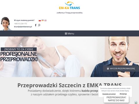 Em-Ka Trans przeprowadzki firm Szczecin