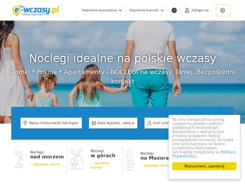 E-wczasy.pl - sprawdzona baza noclegowa