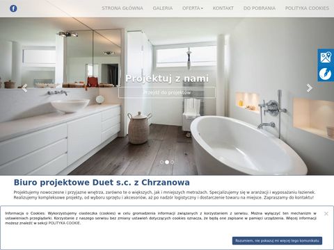 Duetspc.com aranżacja łazienek