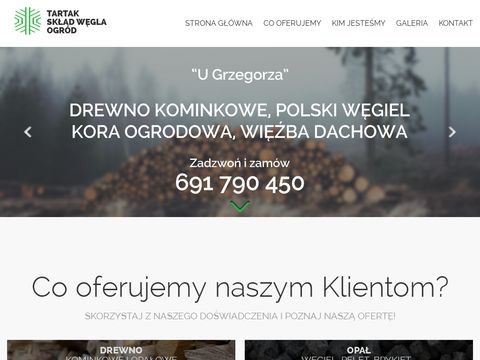 Drewnokominkowe.wroclaw.pl skład opału i węgla