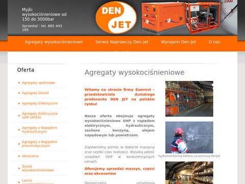 Den-jet.pl - pompa wysokociśnieniowa