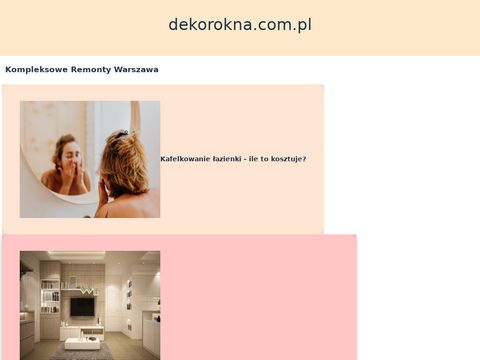 Dekorokna.pl - modny wystrój okien
