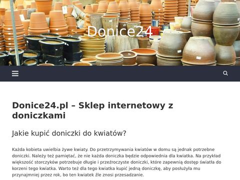 Donice24.pl doniczki tarasowe w sklepie
