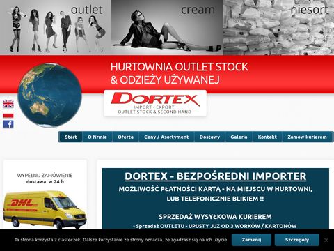 Dortex.pl hurtownia odzieży używanej Bydgoszcz