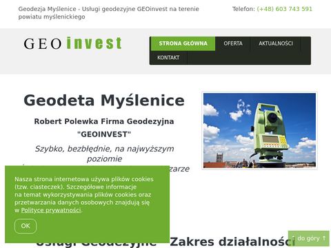 Geoinvest24.pl firma geodezyjna