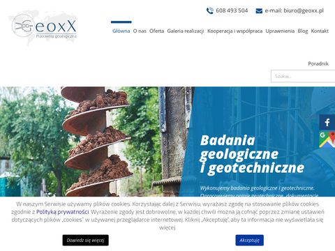 Geoxx s.c. P. Guz, A. Ośko geolog Olsztyn