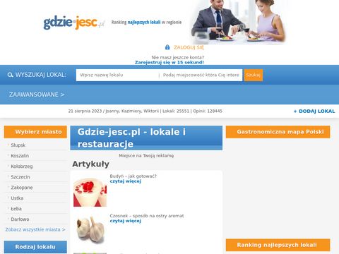 Gdzie-jesc.pl - opinie o restauracjach