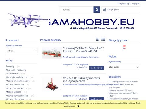 Gamahobby.pl - sklep modelarski