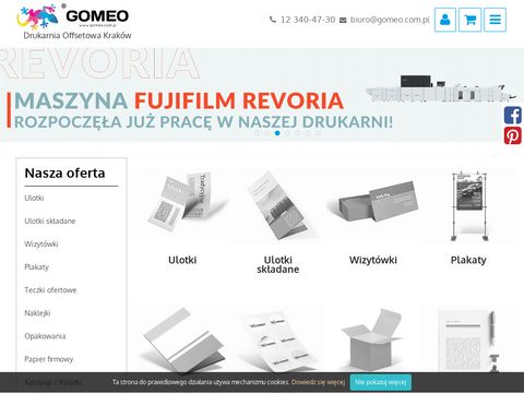Gomeo.com.pl druk plakatów Kraków