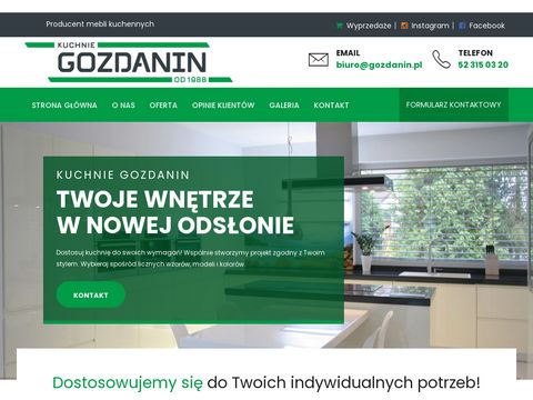 Gozdanin.pl kuchnie Gniezno