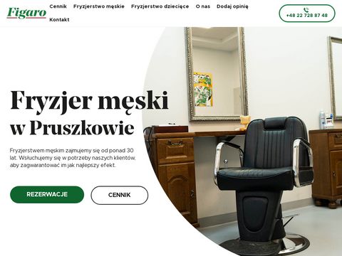Figaro fryzjer męski pruszków - fryzjer-pruszkow.pl