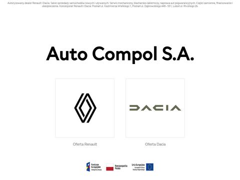 Auto Compol S.A. - koncesjoner Dacia