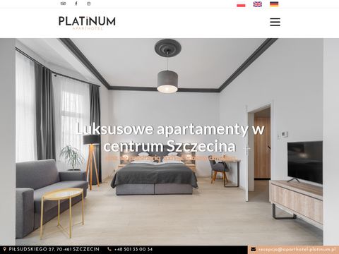 Aparthotel-platinum.pl w Szczecinie