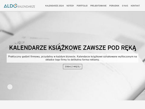 Aldo-kalendarze.pl firmowe projektowanie
