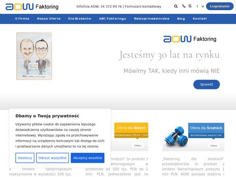 AOW.pl - faktoring