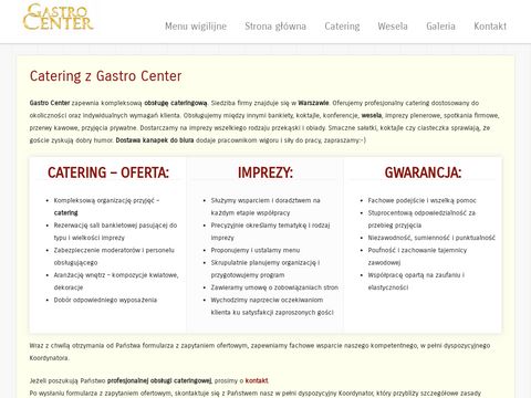Catering-gc.pl - Gastro Center