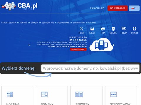 Cba.pl hosting