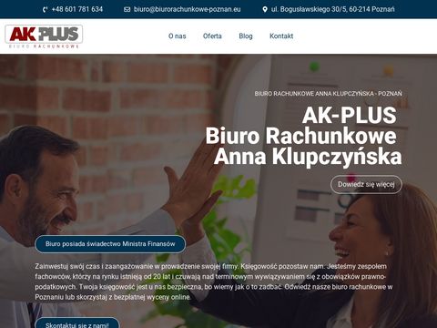 A.K-Plus rachunkowość Poznań
