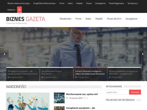 BiznesGazeta.pl - portal biznesowy