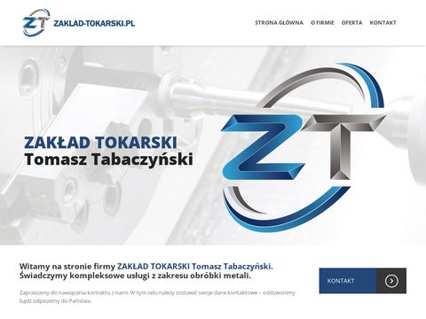 Zaklad-tokarski.pl usługi CNC Bydgoszcz