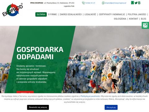 Ekoprod odpady Legnica