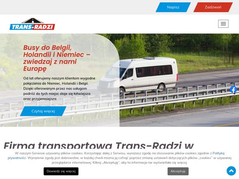 Trans-radzi.pl busy do Holandii Niemiec Belgii