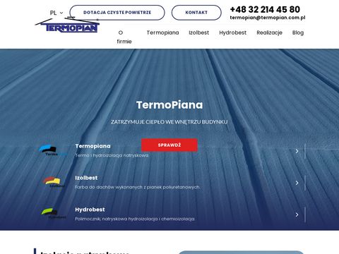 Termopian.com.pl pianka poliuretanowa
