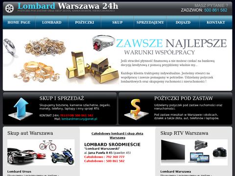 Warszawski-lombard.pl - pożyczki pod zastaw