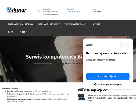 Wikmar.com.pl serwis laptopów i komputerów