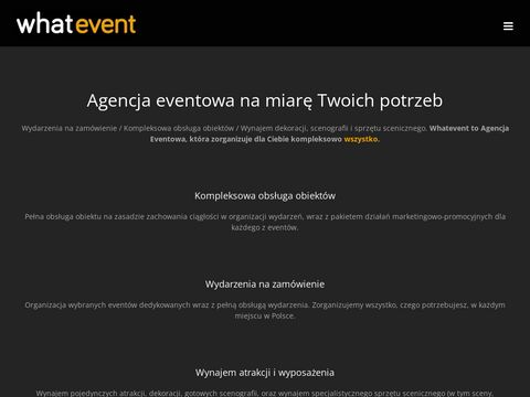 Whatevent.pl organizacja imprez