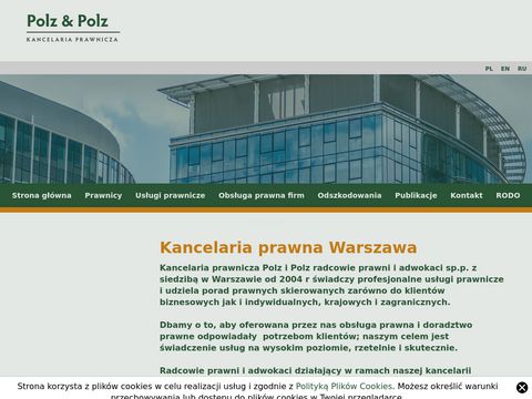 Polzlaw.pl prawnik nieruchomości Warszawa