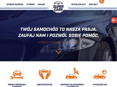 SuperCars holowanie Bydgoszcz