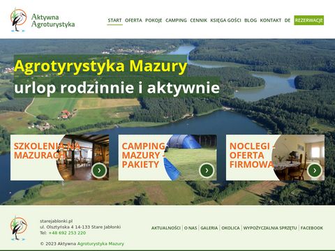 Starejablonki.pl - agroturystyka Mazury