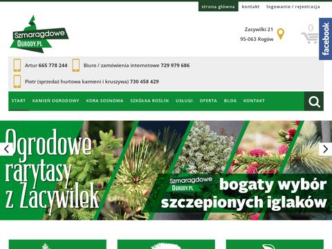 Szmaragdoweogrody.pl centrum ogrodnicze Zacywilki