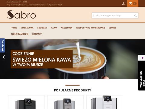 Sabro.com.pl - ekspresy Jura