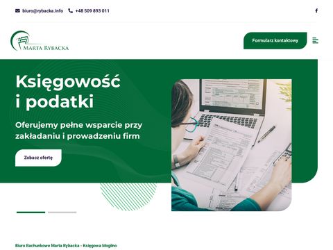 Rybacka.info - biuro rachunkowe w Mogilnie