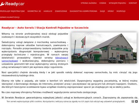 Readycar stacja diagnostyczna Szczecin