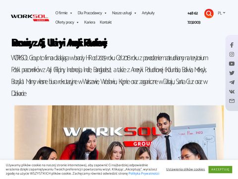 Worksol.pl pracownik z ukrainy