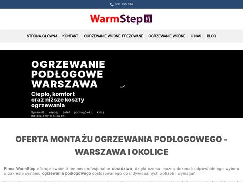 WarmStep - ogrzewanie podłogowe Warszawa