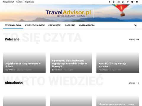 TravelAdvisor.pl - serwis turystyczny