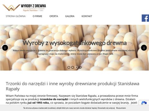 Trzonkidrewniane.pl S. Rąpała styliska do siekier
