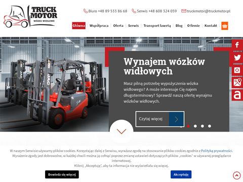 Truck Motor Bis Wózki Widłowe Ewaryst