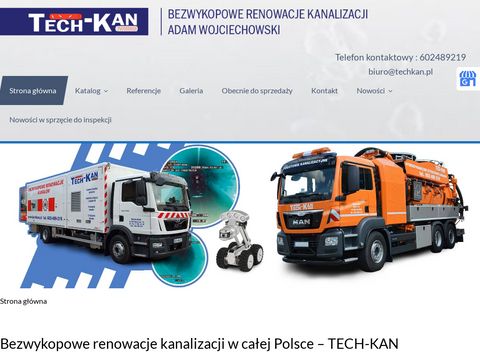 Techkan.pl bezwykopowe renowacje